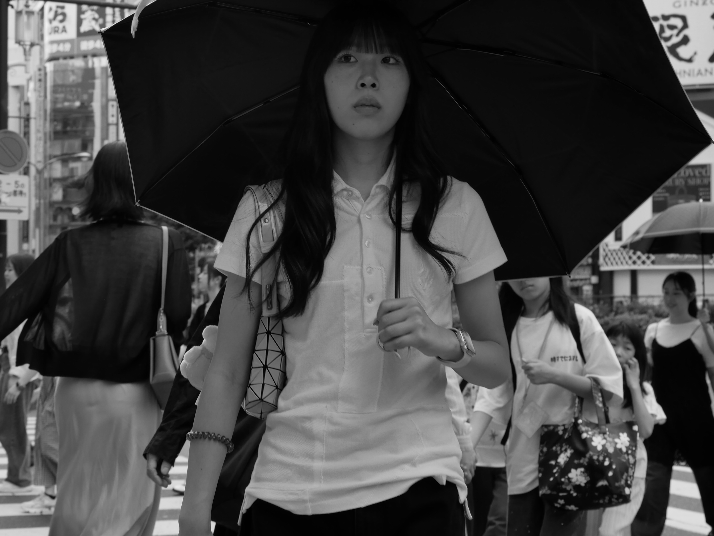 anti-U.V. in Shinjuku - 2026 - Digital photograph