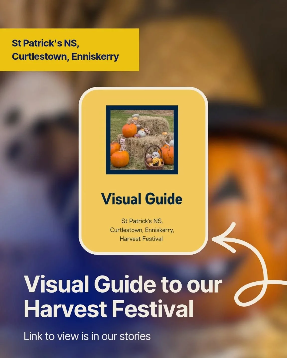 A link to access our Visual Guide ahead of our Harvest Festival is now available in our stories. Feel free to share the link with anyone coming tomorrow who might like some extra details about the day. 

#Inclusion #HarvestFestival