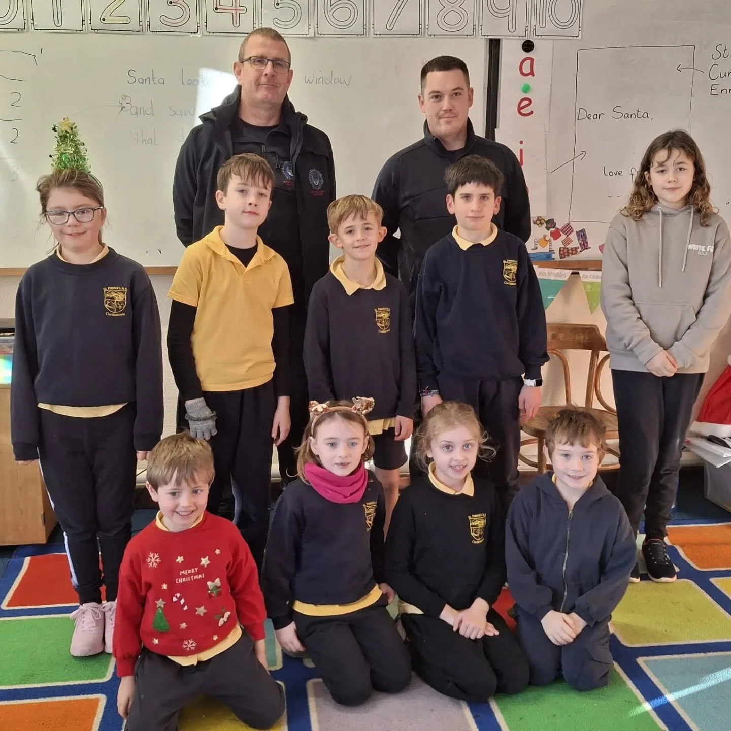 Today we had a really informative visit from Bray Fire Station. We learned so much and had great fun doing so. Thank you @wicklow.fireservice