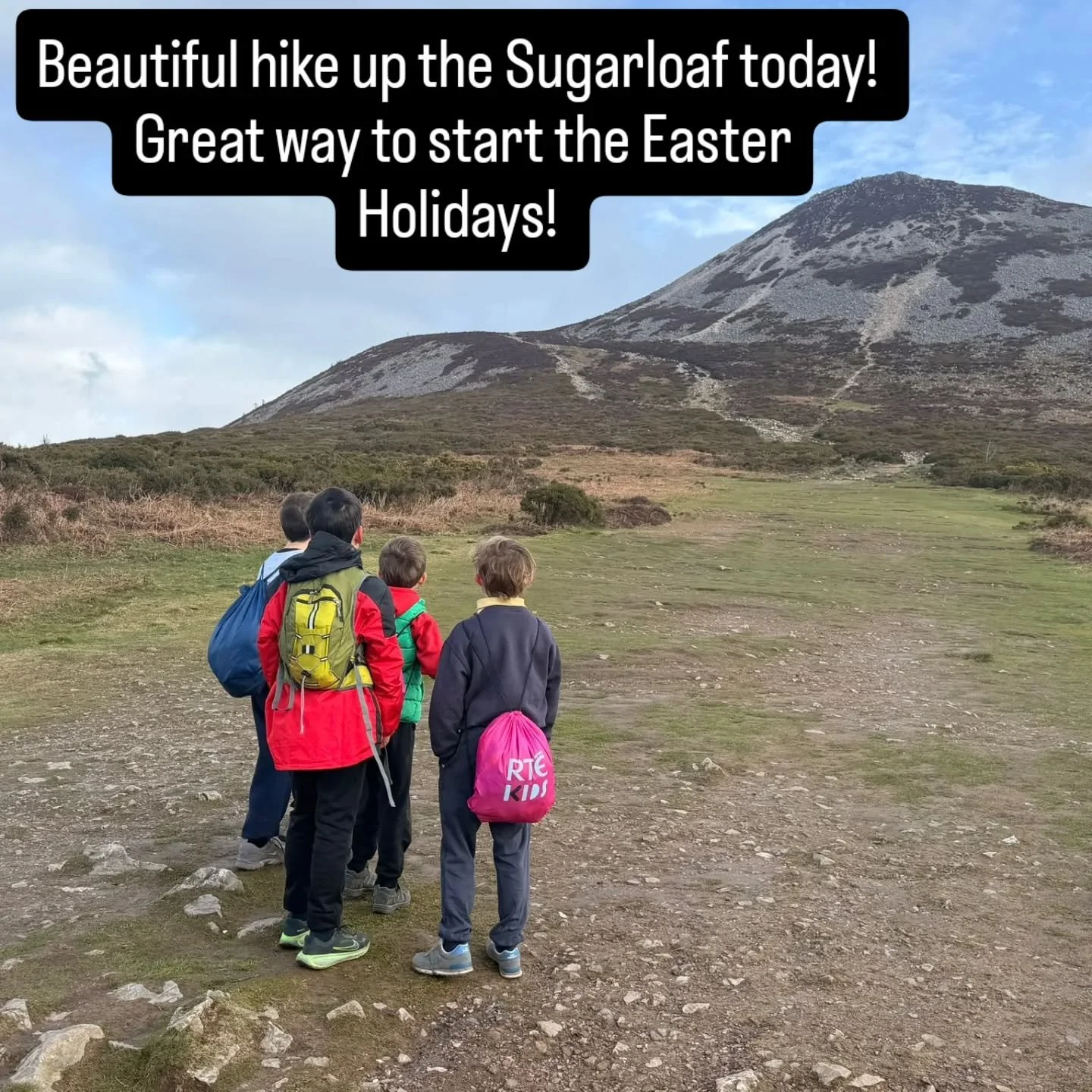 For Feel Good Friday this week we went on a hike up the Sugarloaf, the whole school made it to the top! 

Well done everyone, what a fantastic morning!