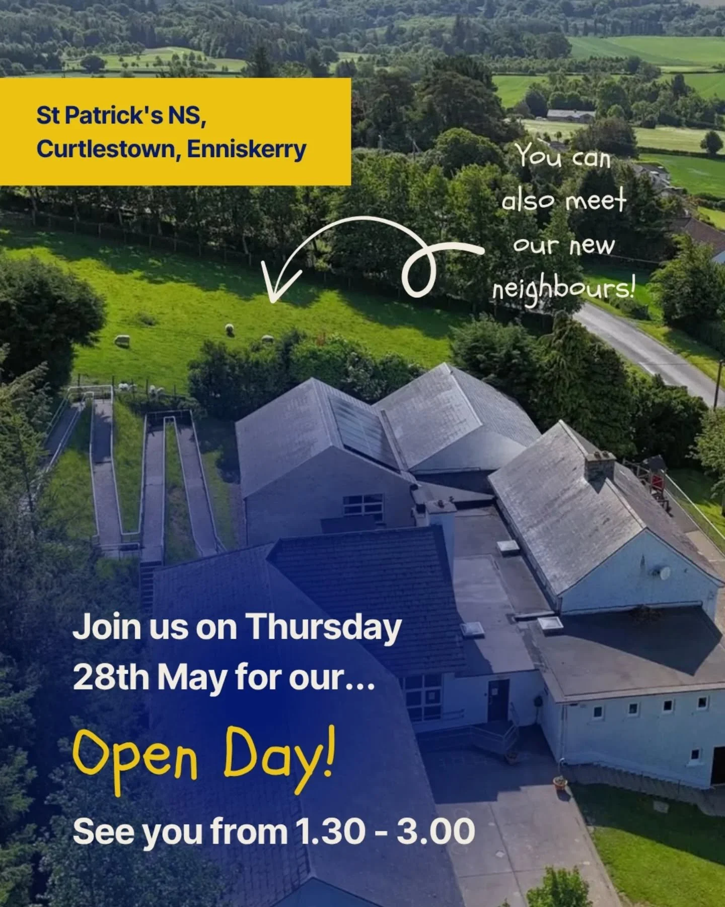 We&rsquo;re opening our doors next Thursday and would love to show you around! 

Come up for a chance to chat with our amazing teachers, pupils and parents, and see what makes our school so special. 

📅 Thursday, 28th May | 1:30 PM &ndash; 3:00 PM

