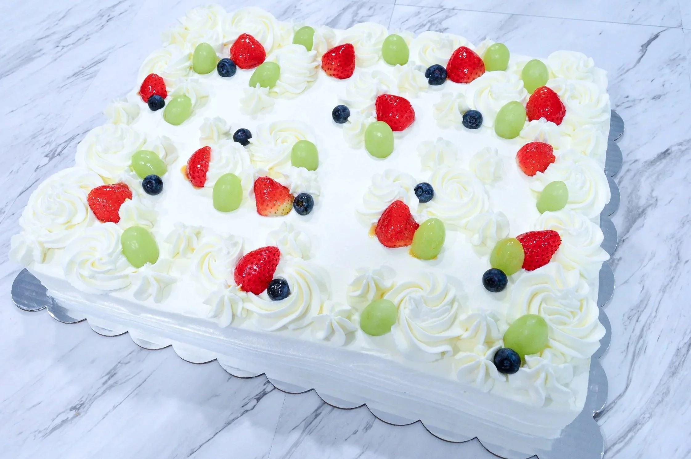 Half-Sheet Fruit Cake