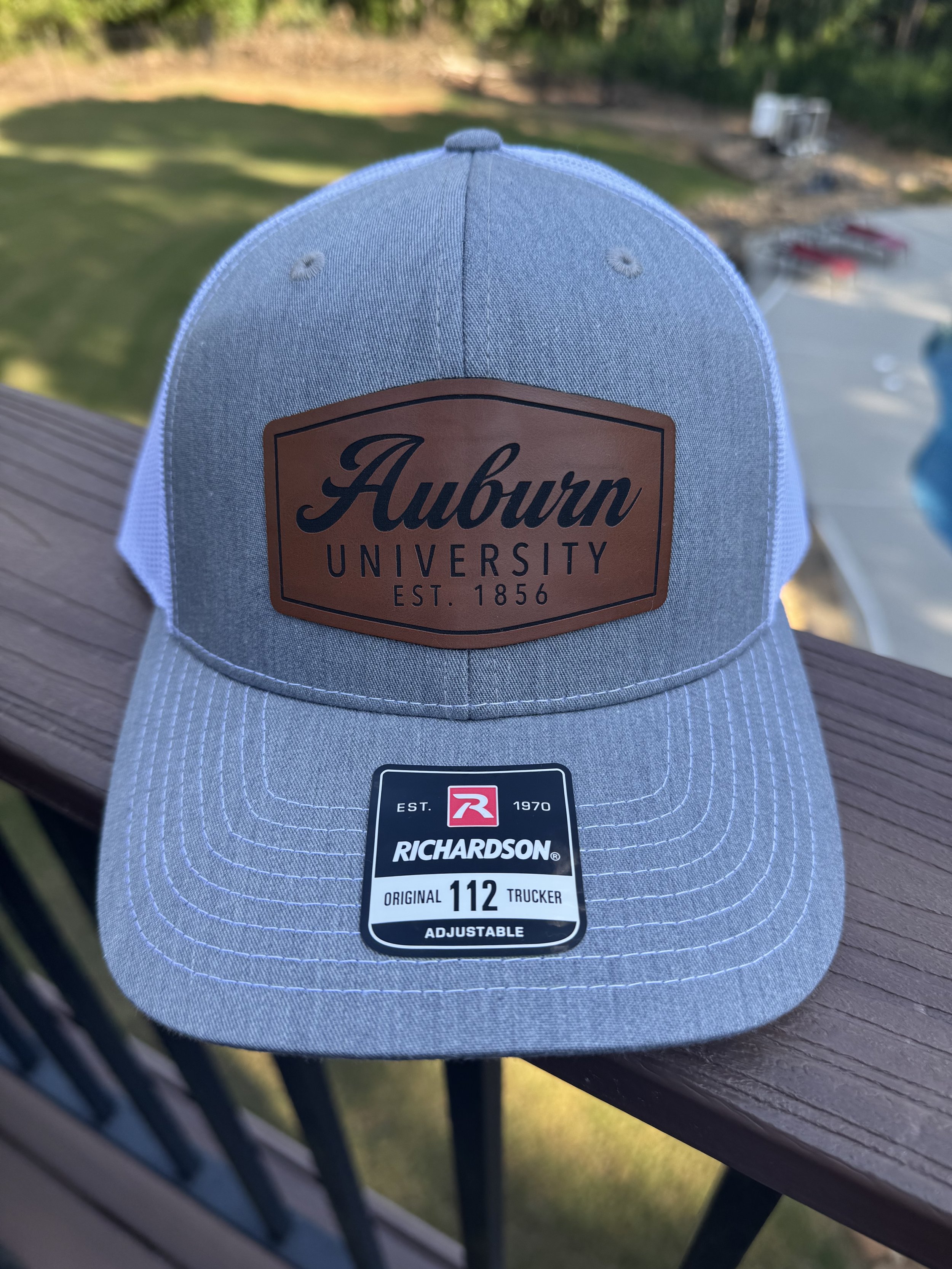 Auburn University Leather Patch Hat
