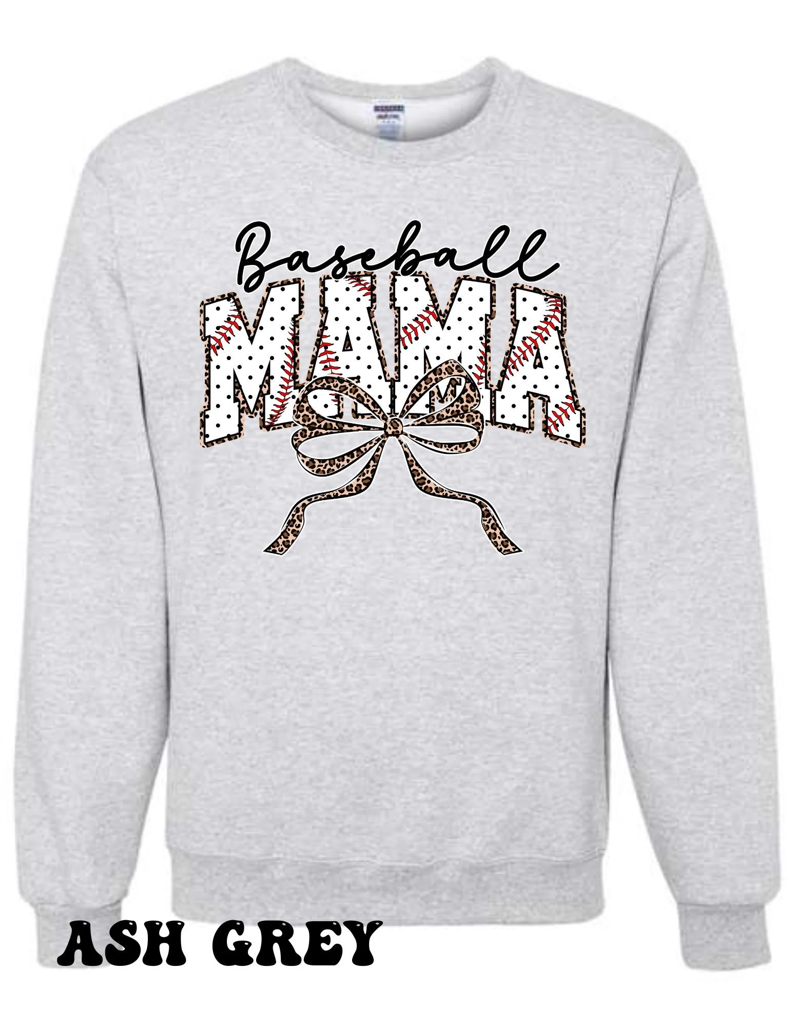 Baseball Mama Crewneck Sweatshirt
