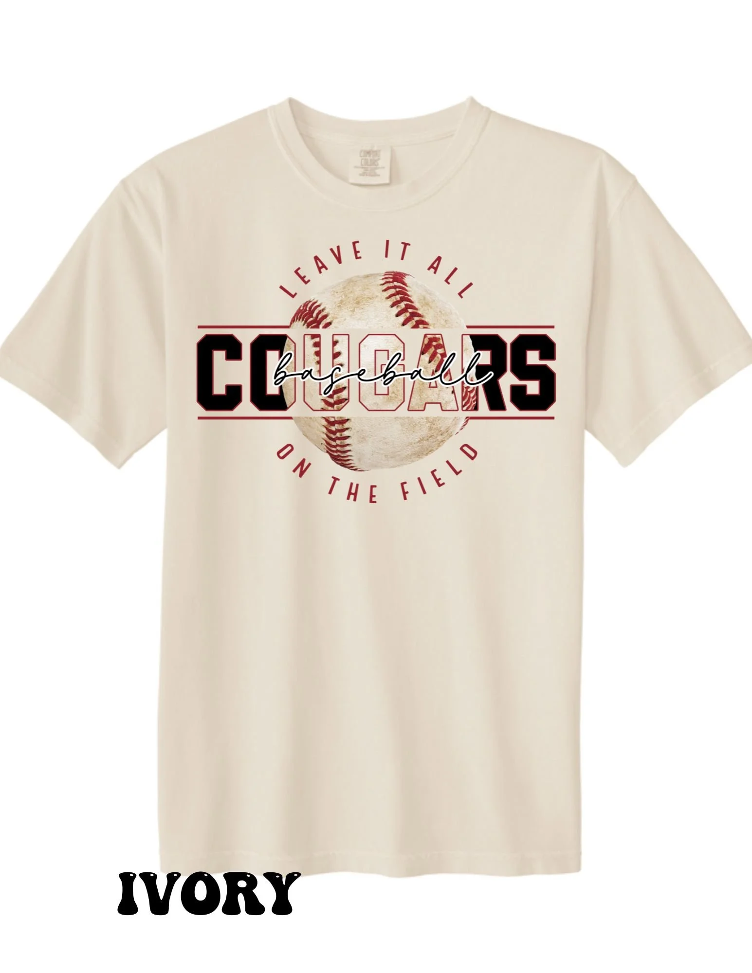 Leave It On The Field Baseball T-Shirt