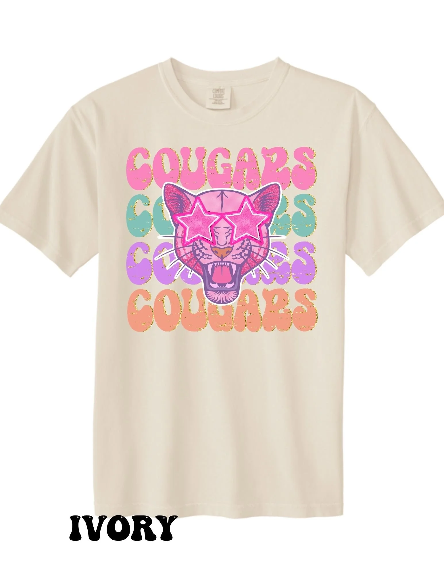 Pastel Cougars T-Shirt