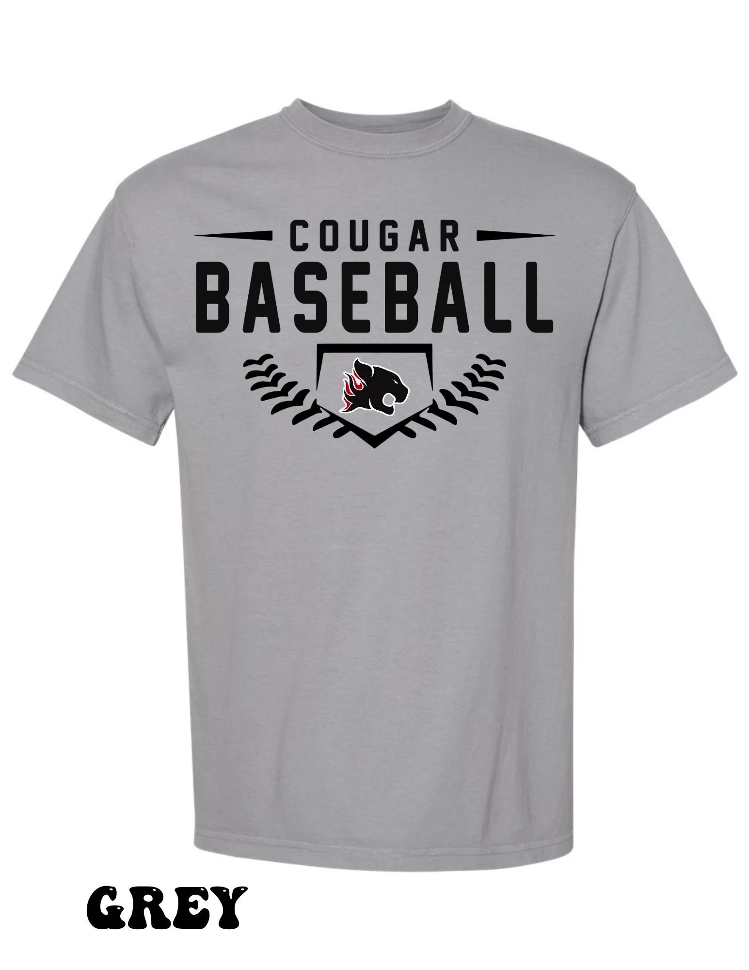 Cougars Baseball Seam T-Shirt