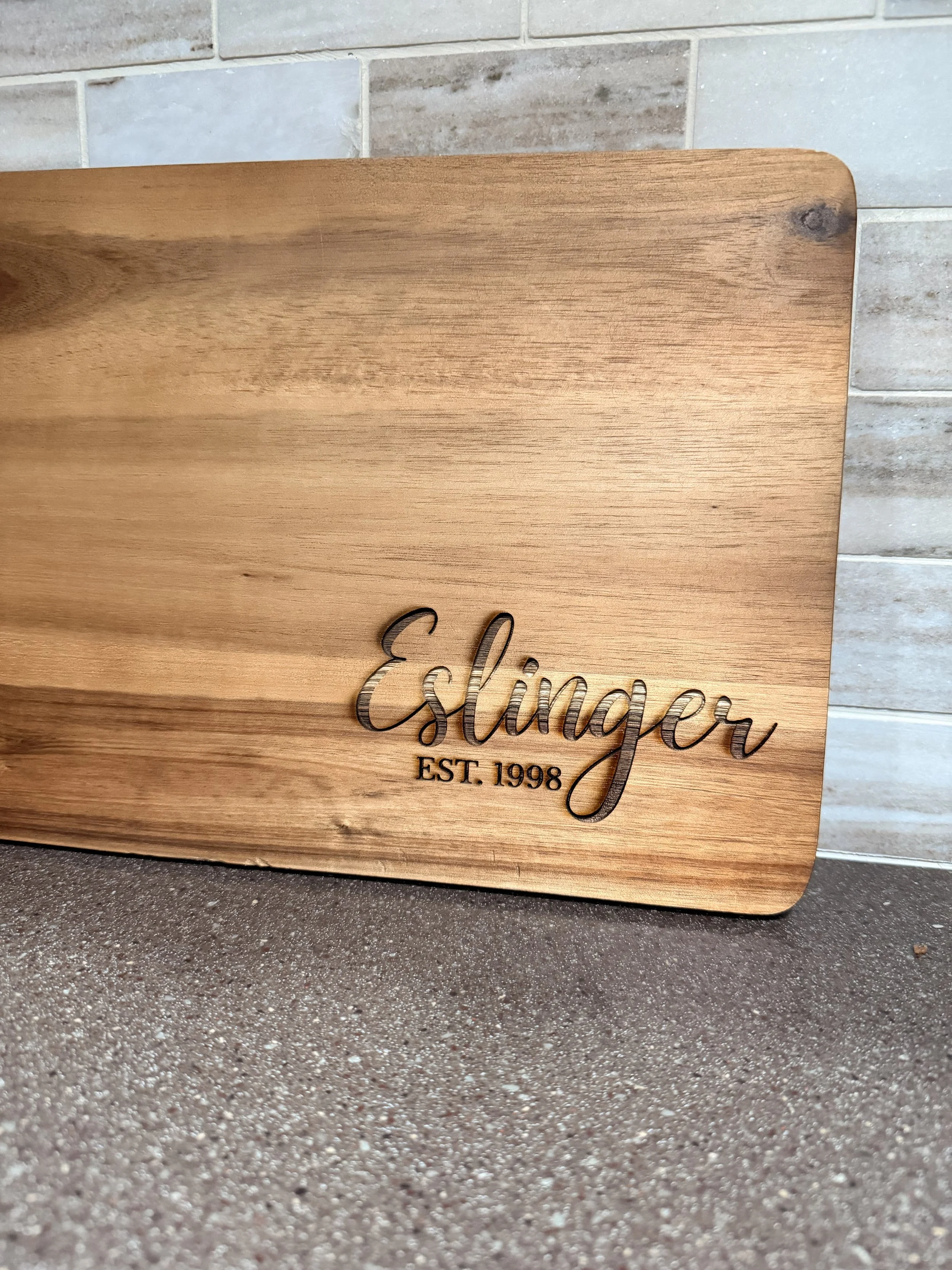 The Custom Family Cutting Board