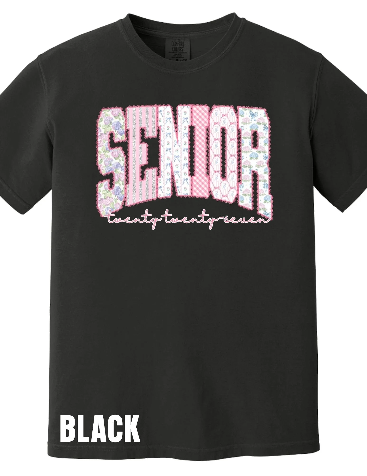 Pink Coquette Pastel Senior 2027 T-Shirt
