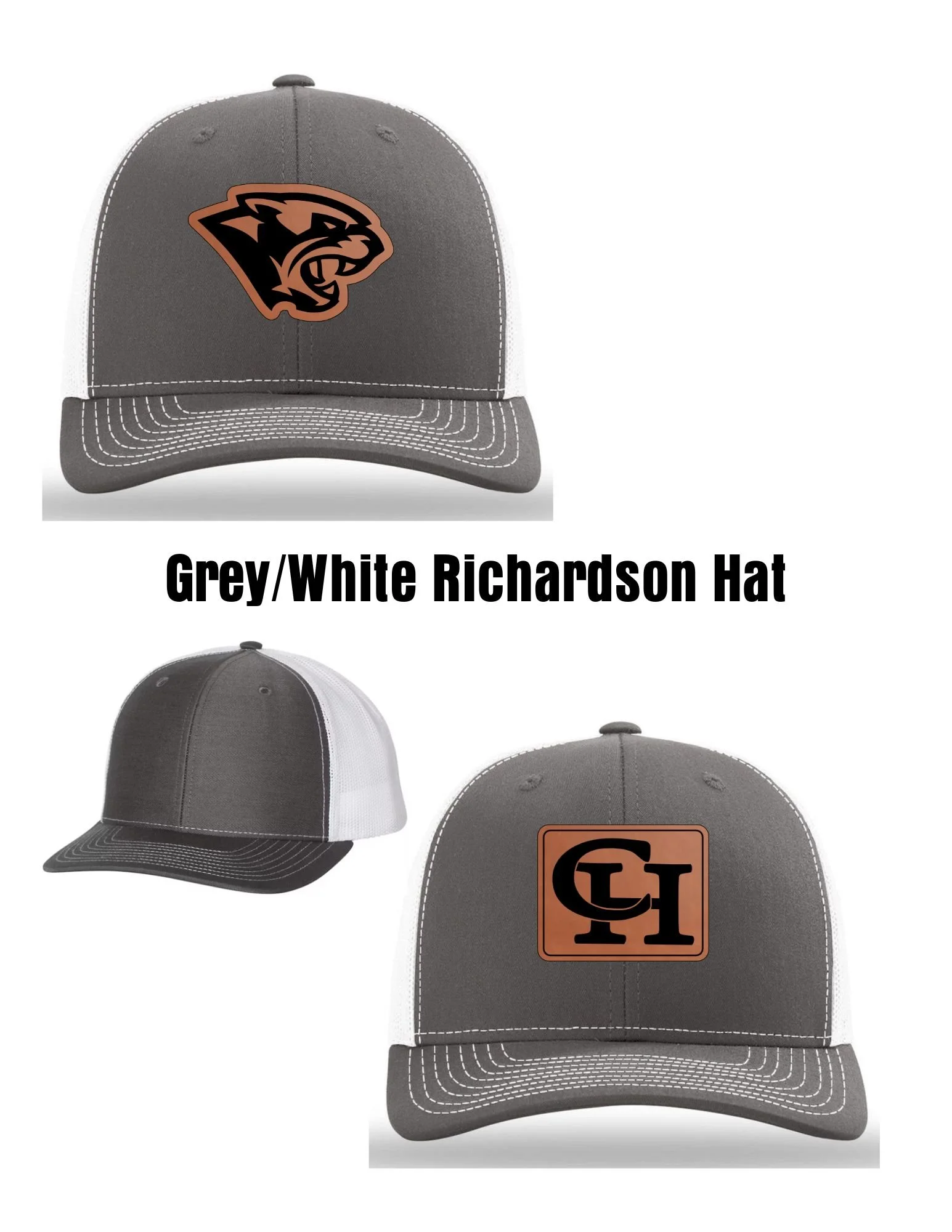 Chapel Hill Leather Patch Hat