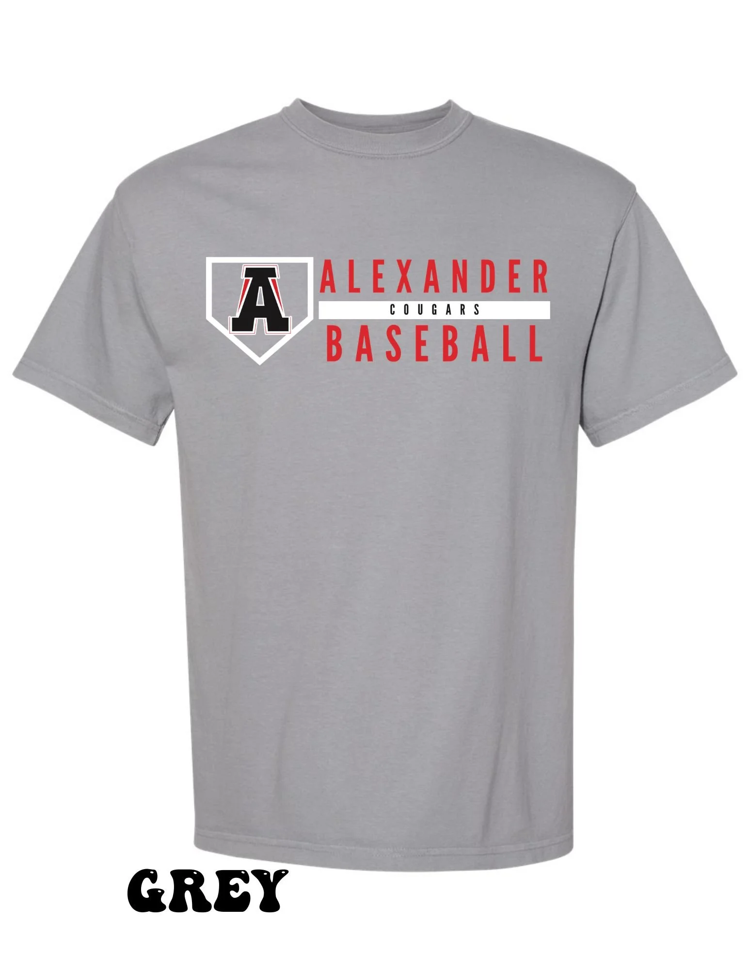 Alexander Cougars Baseball T-Shirt