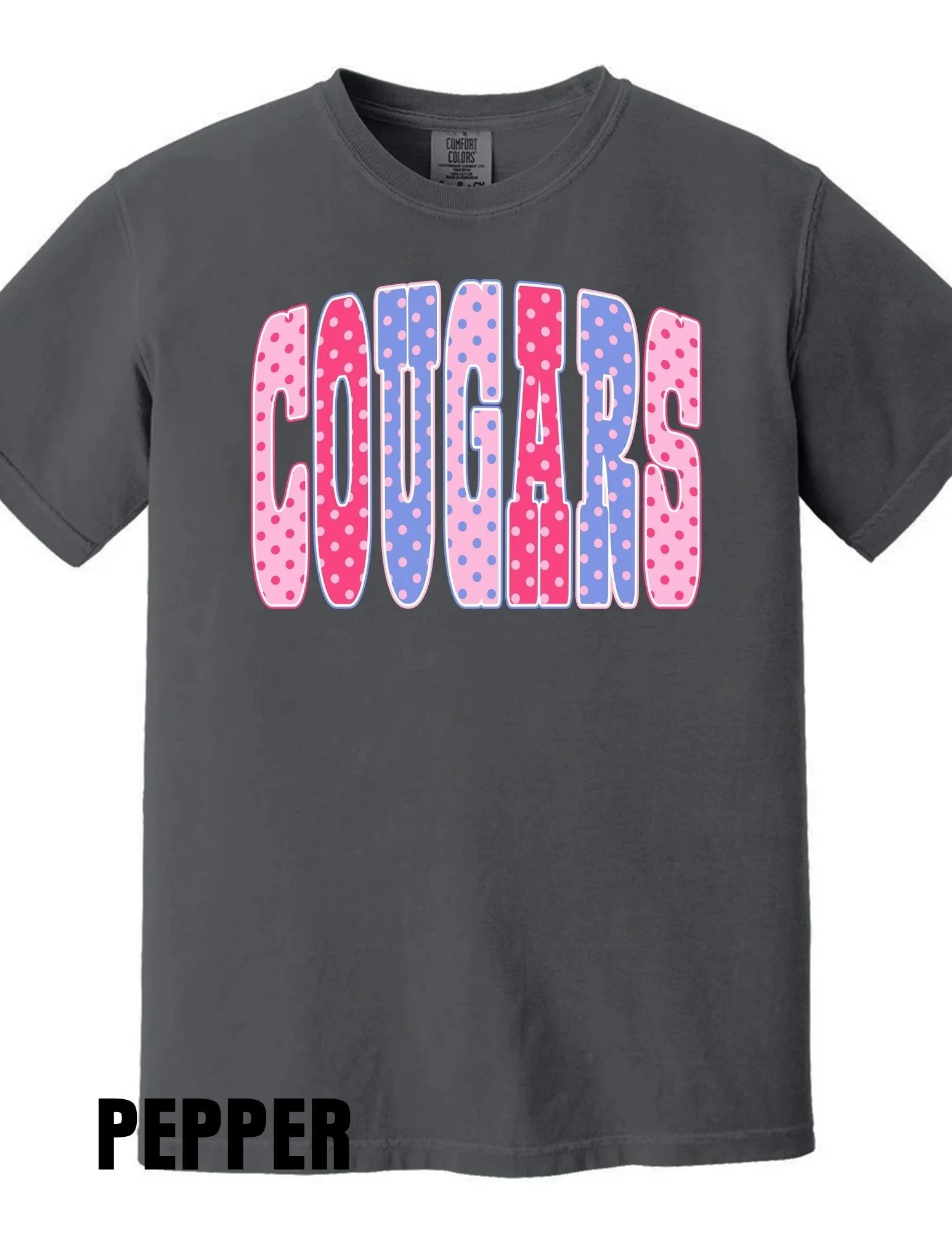 Cougars Polka Dot T-Shirt