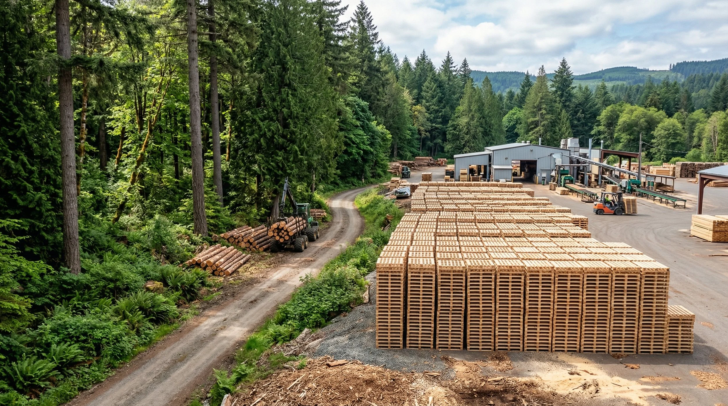 5 Ways Sustainable Pallets Reduce Your Company's Carbon Footprint