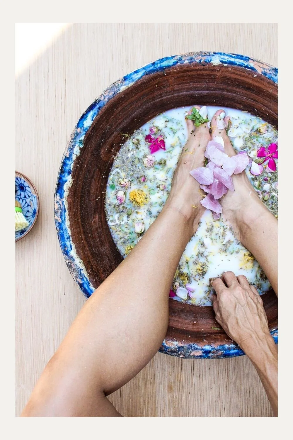 Coconut Milk Herbal Foot Soak: A Nourishing Ritual for Body, Mind, & Soul