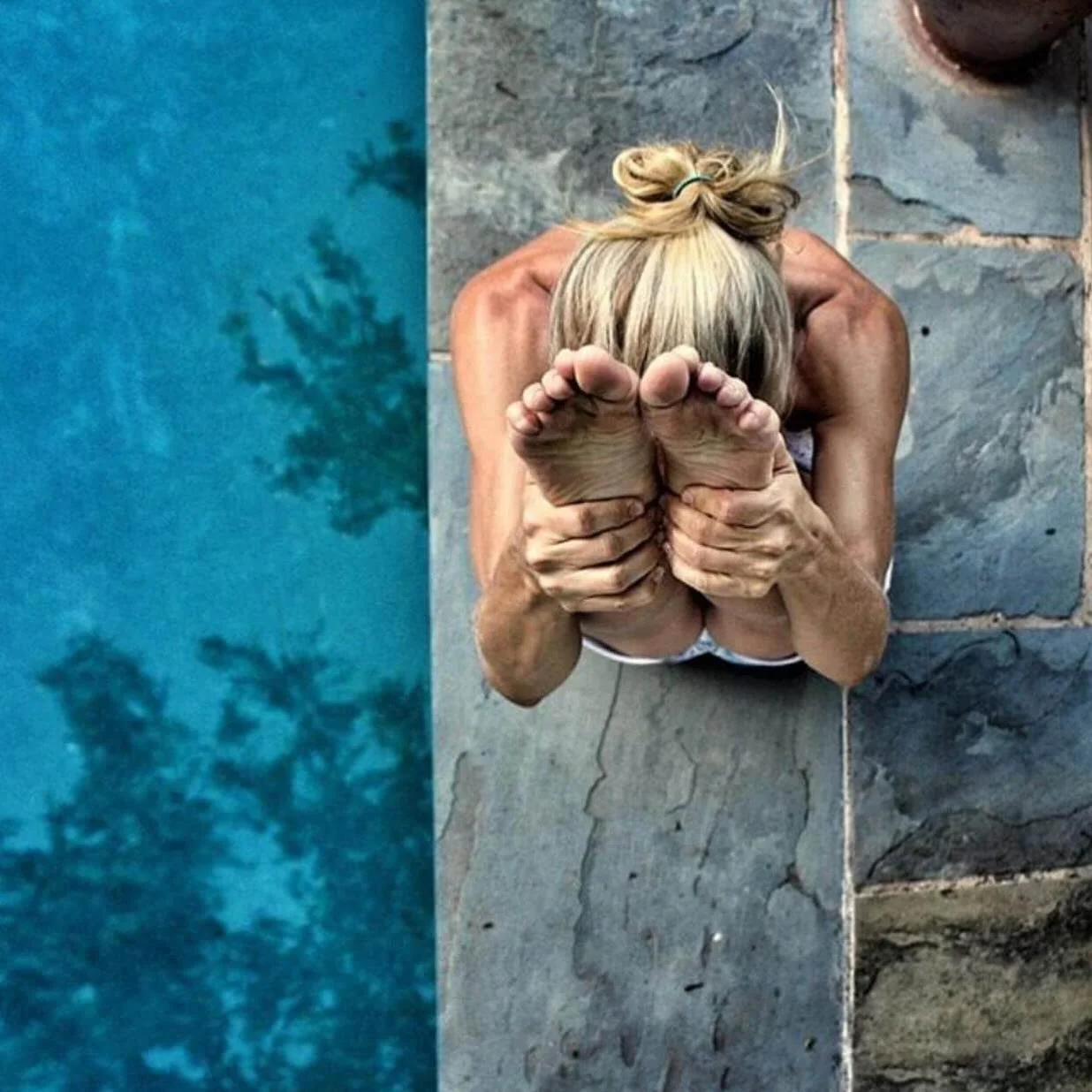 As the body bends
and the water reflects,
I remember that we are free.

On the mat, through breath and presence,
I&rsquo;ve learned that lasting freedom
does not come to those who cannot forgive
not forget,
but forgive.

Early in my life,
I experienc