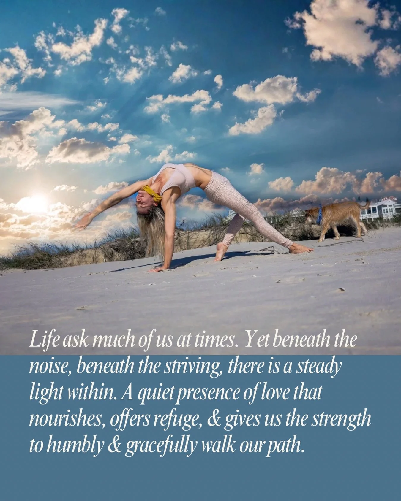 Meditation reminds me of this.

Not because it removes life&rsquo;s challenges, but because it helps me remember what remains when the mind settles, even briefly.

Over time, I&rsquo;ve learned that sometimes all I need to do is sit quietly and be re
