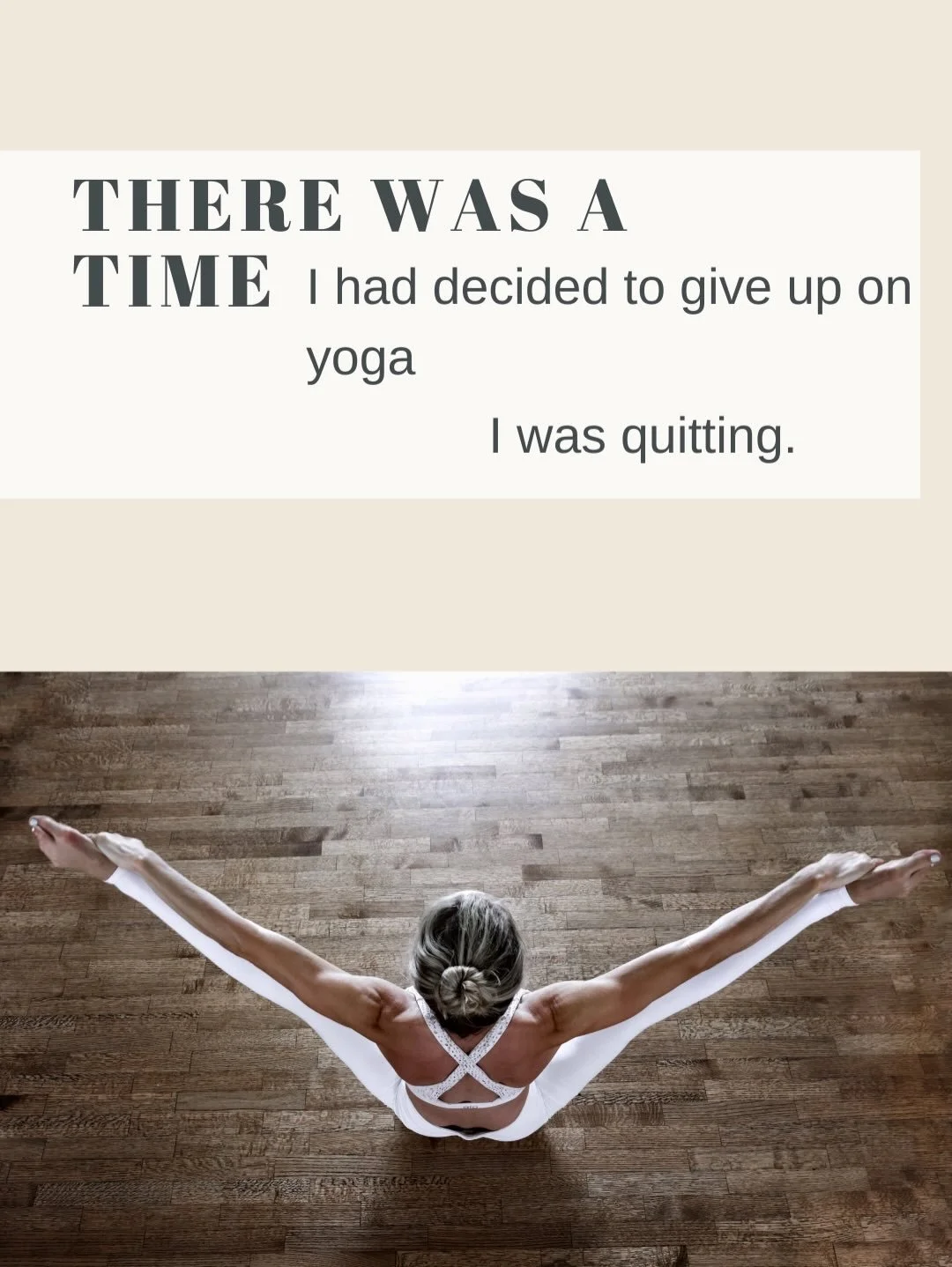 Thank you Ty. Thank you yoga, and thank you to the Mystery that continues to guides us all.🙏