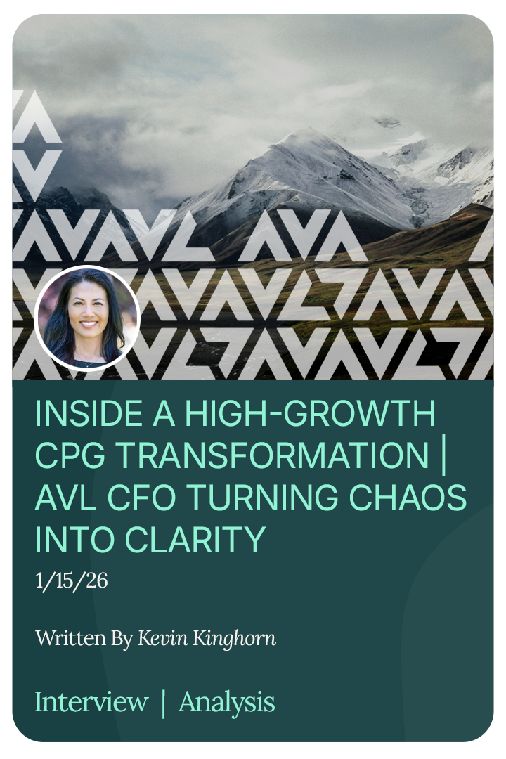 Inside a High-Growth CPG Transformation | A CFO’s Perspective on Turning Chaos Into Clarity