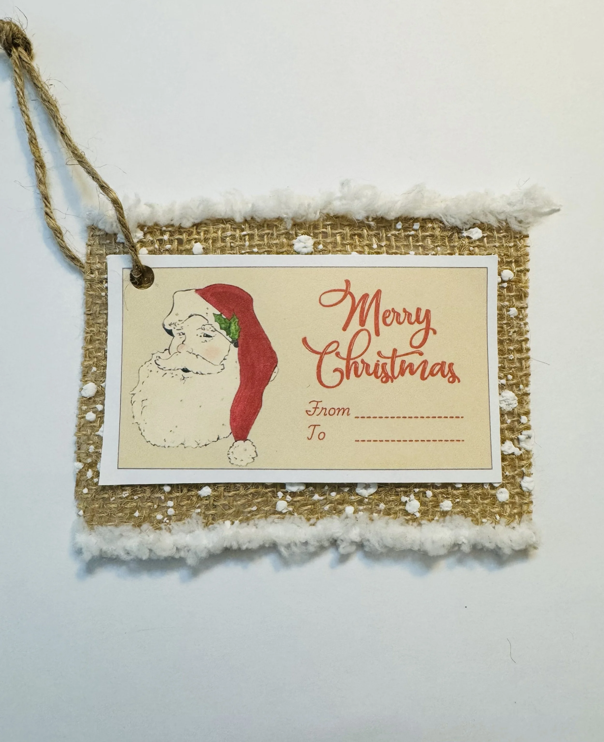 Santa Gift Tags