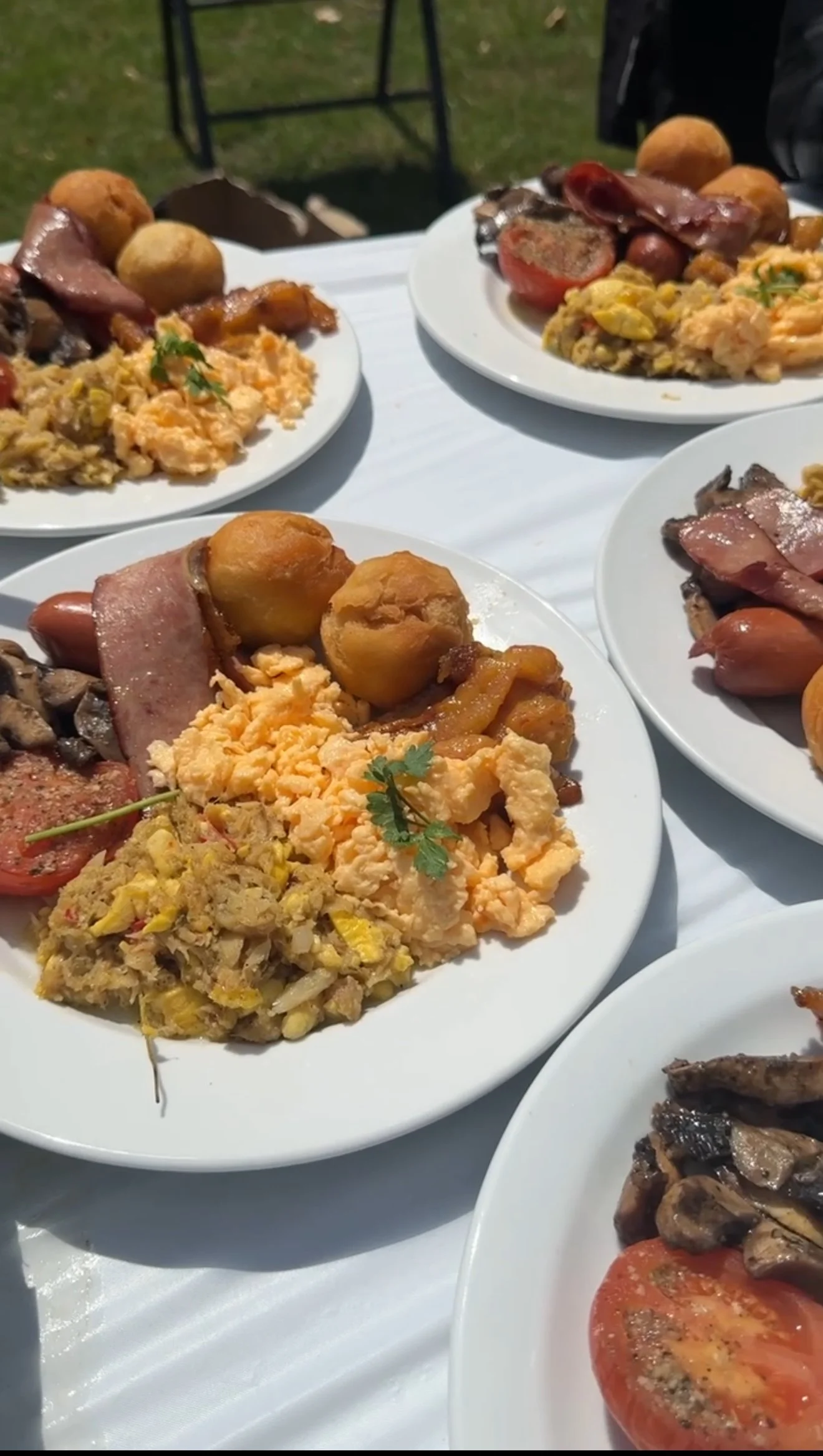 Outdoor Surprise Birthday Brunch - Carribean