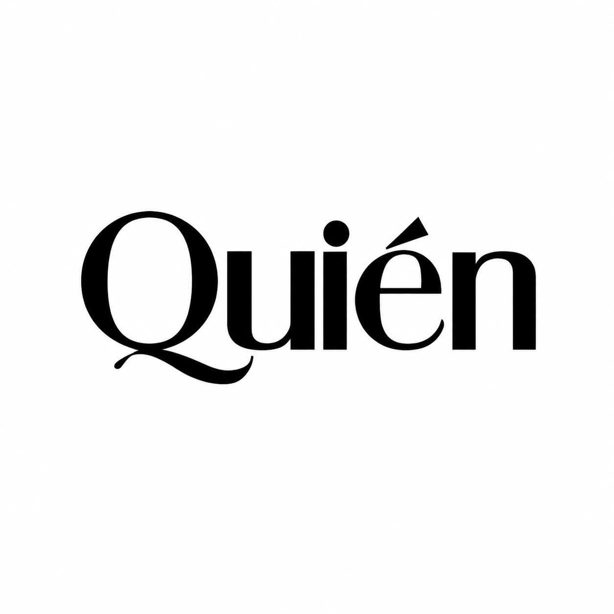 Quién magazine logo — feature on Monterr Lab, its founders and biomaterials laboratory in Mexico City.