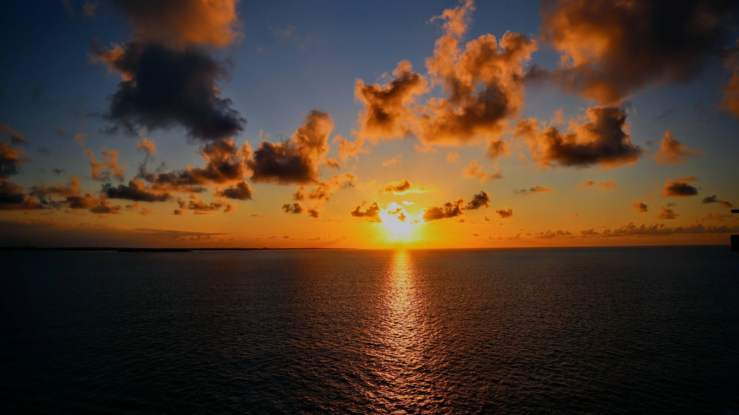 Sunset over Open Waters