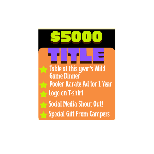 Summer Camp Sponsorship - Title