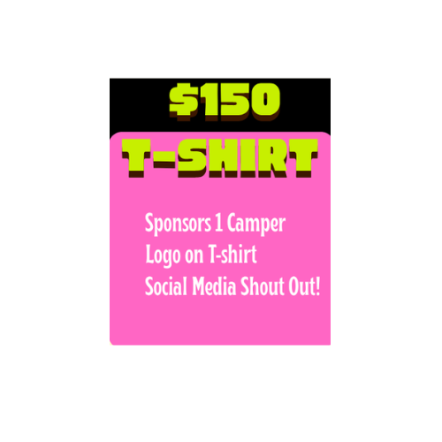 Summer Camp Sponsorship - T-Shirt