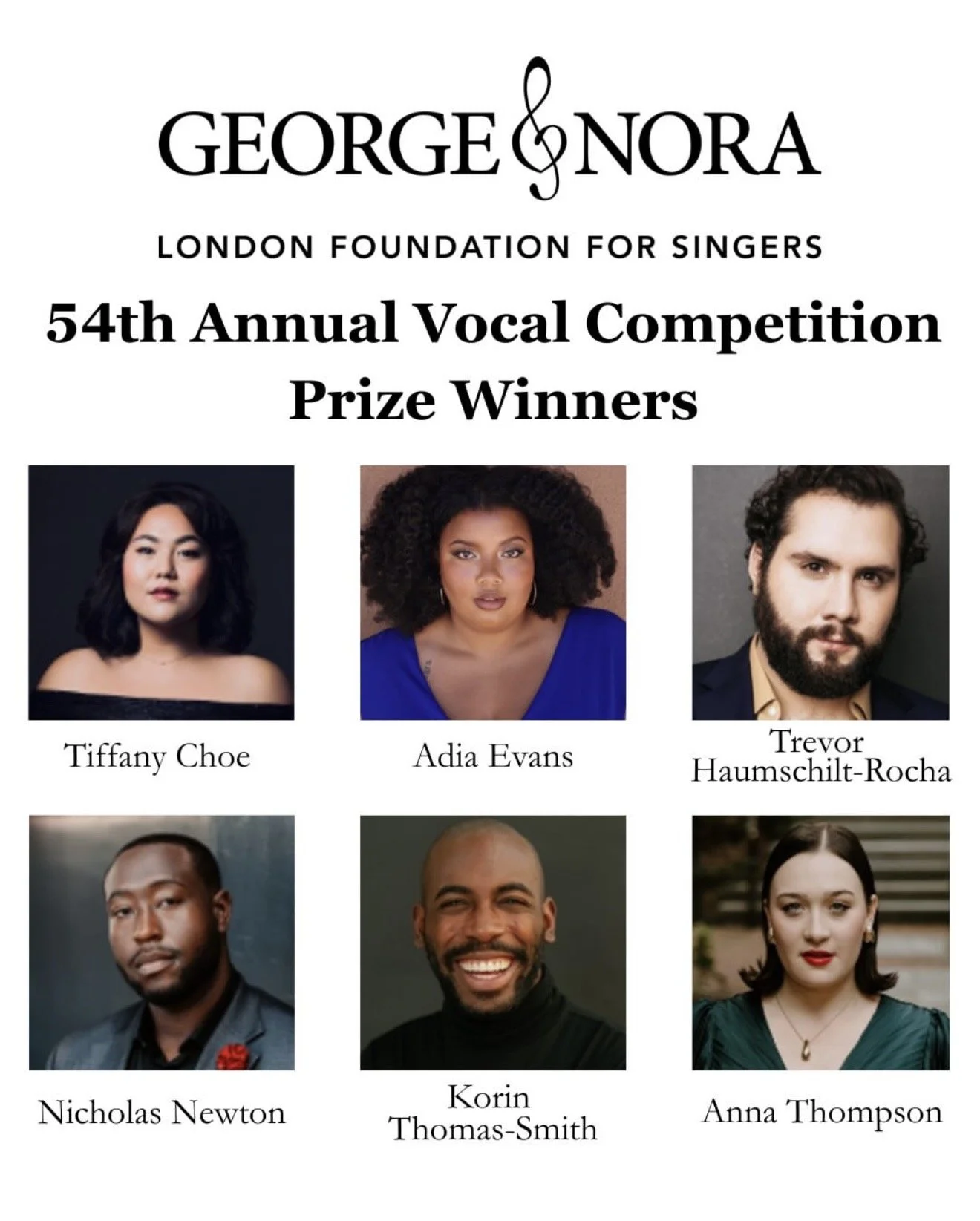 George & Nora London Foundation Competition Finals