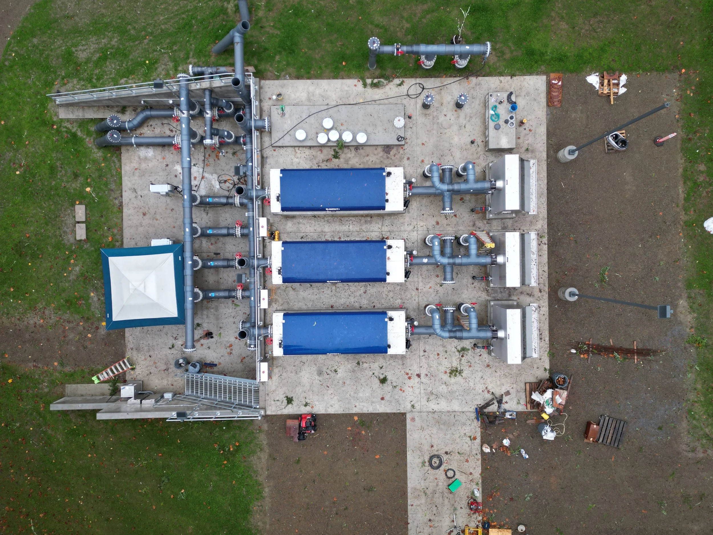 Seawater Filtration and Distribution System