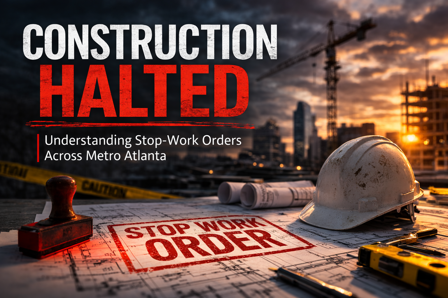 Construction Halted: Understanding Stop-Work Orders Across Metro Atlanta