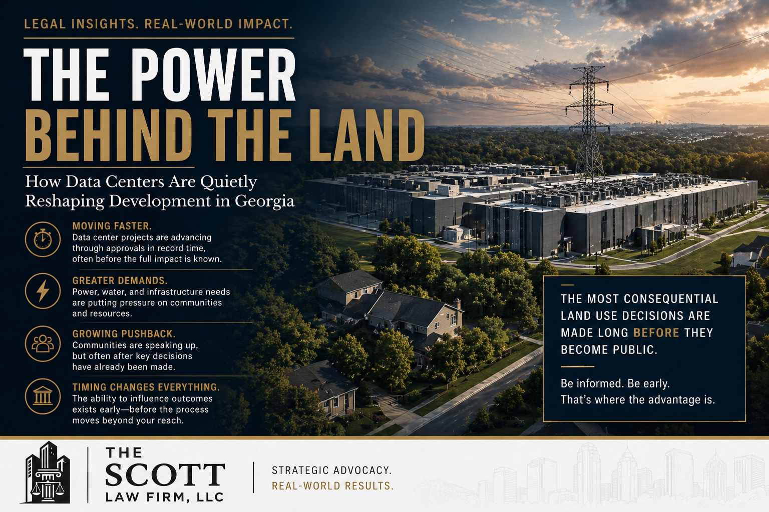 The Power Behind the Land How Data Centers Are Quietly Reshaping Development in Georgia