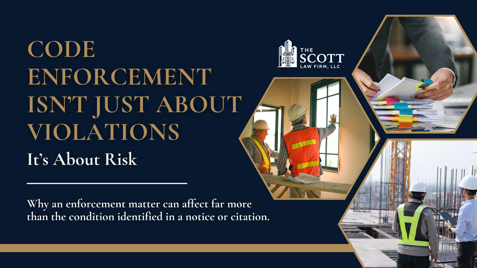 Code Enforcement Is a Risk-Management Issue