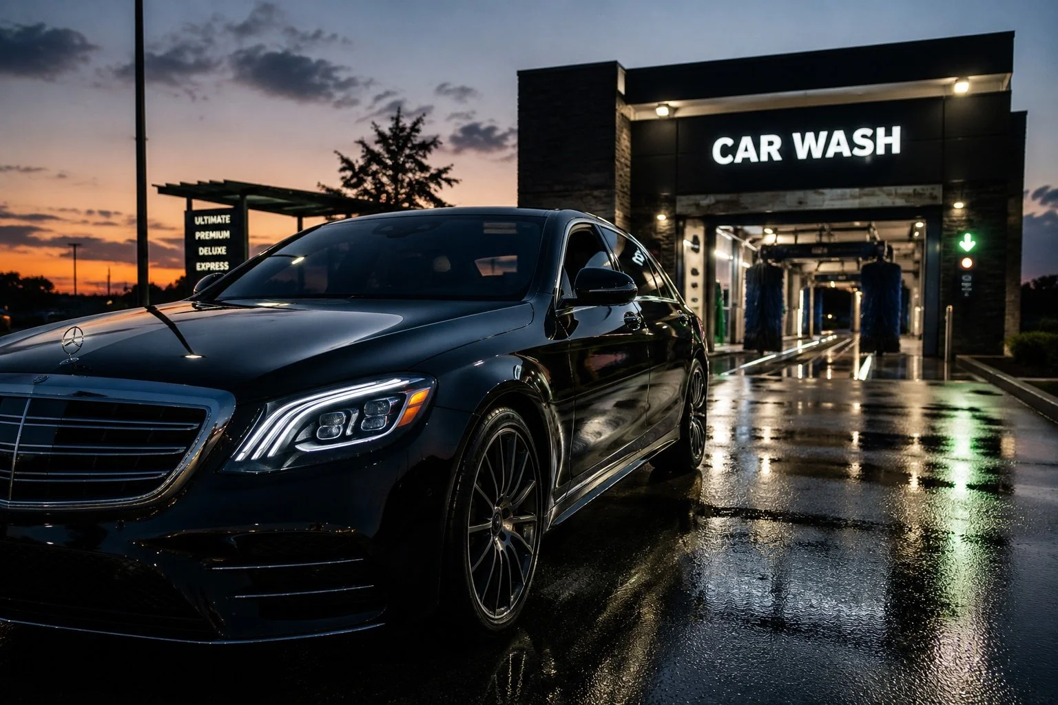 Why Automatic Car Washes Cause Swirl Marks