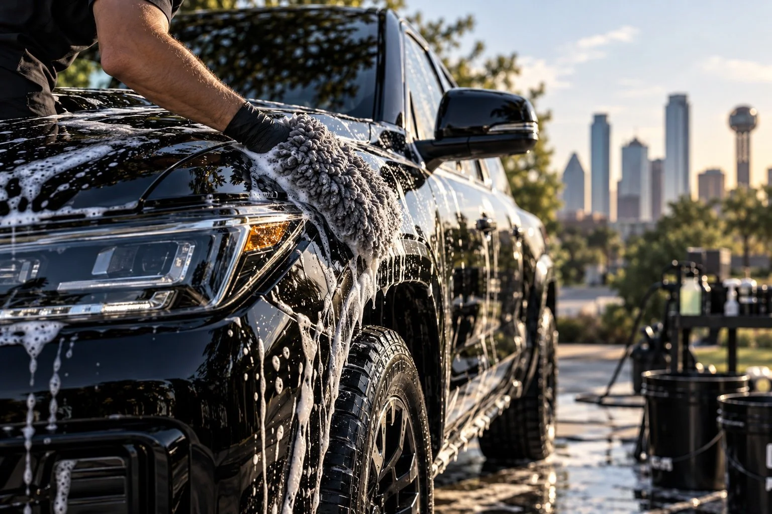 How to Wash Your Car Without Scratching the Paint