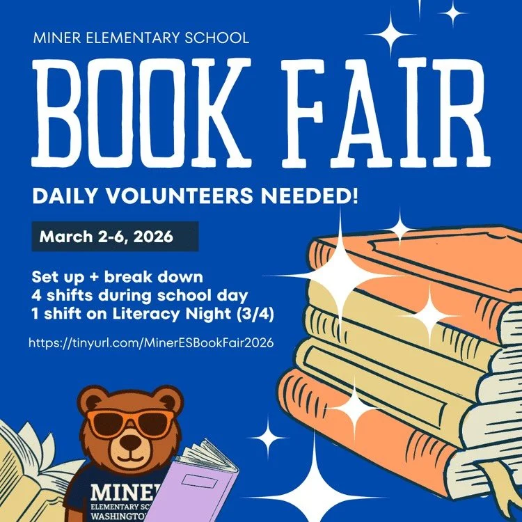 The Book Fair is *special*. Do you remember it from your own childhood?

It&rsquo;s one of the few events where every Miner student participates and gets a free book. 
When you volunteer, you get to see the excitement up close, help kids find stories