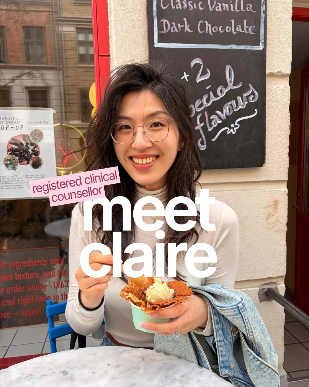 Meet Claire Ho! Claire is now accepting new clients in Downtown Vancouver and online across BC. Book a free consultation at thirdspace.janeapp.com.

#vancouvertherapy #vancouvertherapist #vancouvercounsellor #couplestherapist #familytherapy #mentalhe
