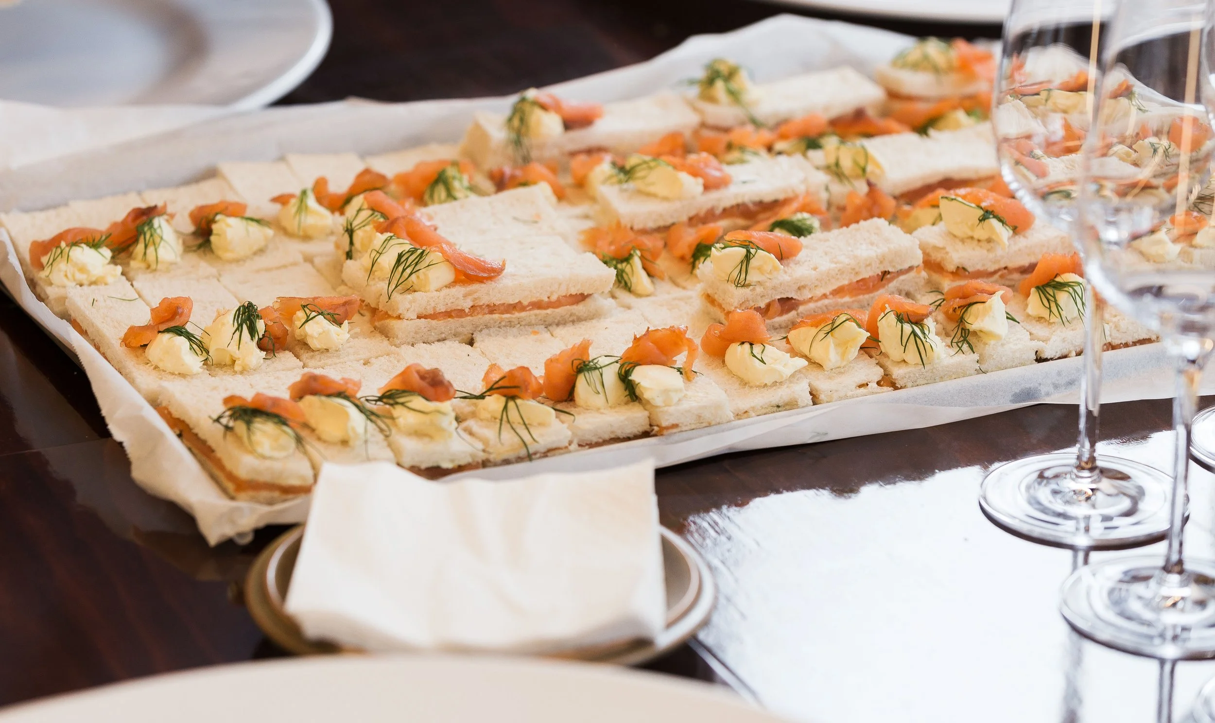 Professionally presented catering for an executive meeting in Christchurch