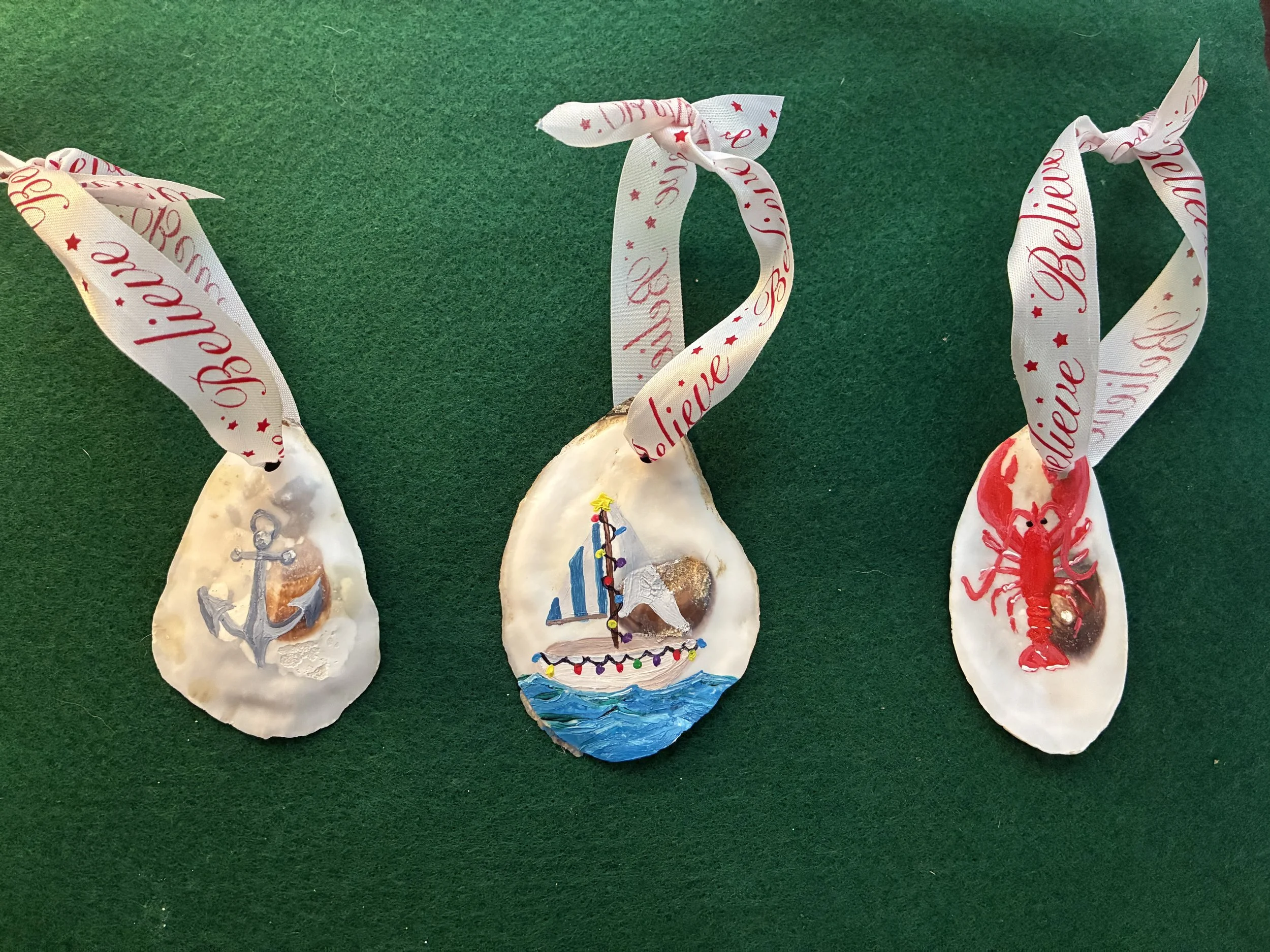 Nautical Christmas ornaments