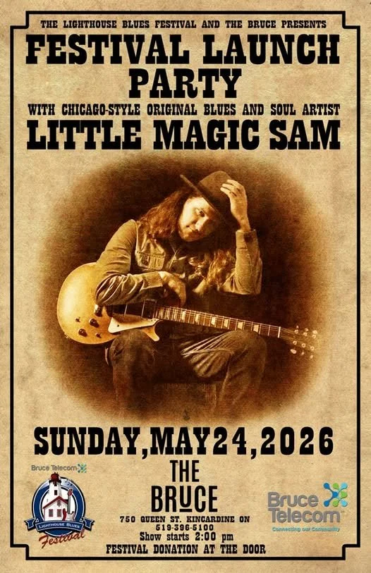 Little Magic Sam Band At The LightHouse Blues Festival Launch Party
