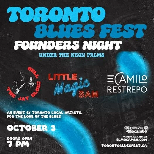 Toronto Blues Fest Founders Night
