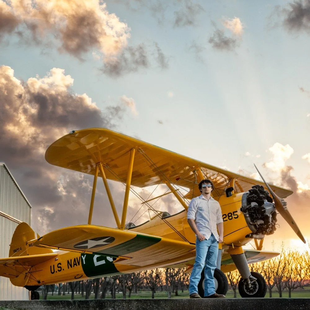 Straight Outta the Hangar and Into the Yearbook!
#SeniorPortraitSeason
 #HighSchoolSeniorShoot
 #SeniorInFocus
 #SeniorYearStyle
 #ElevateYourSeniorSession