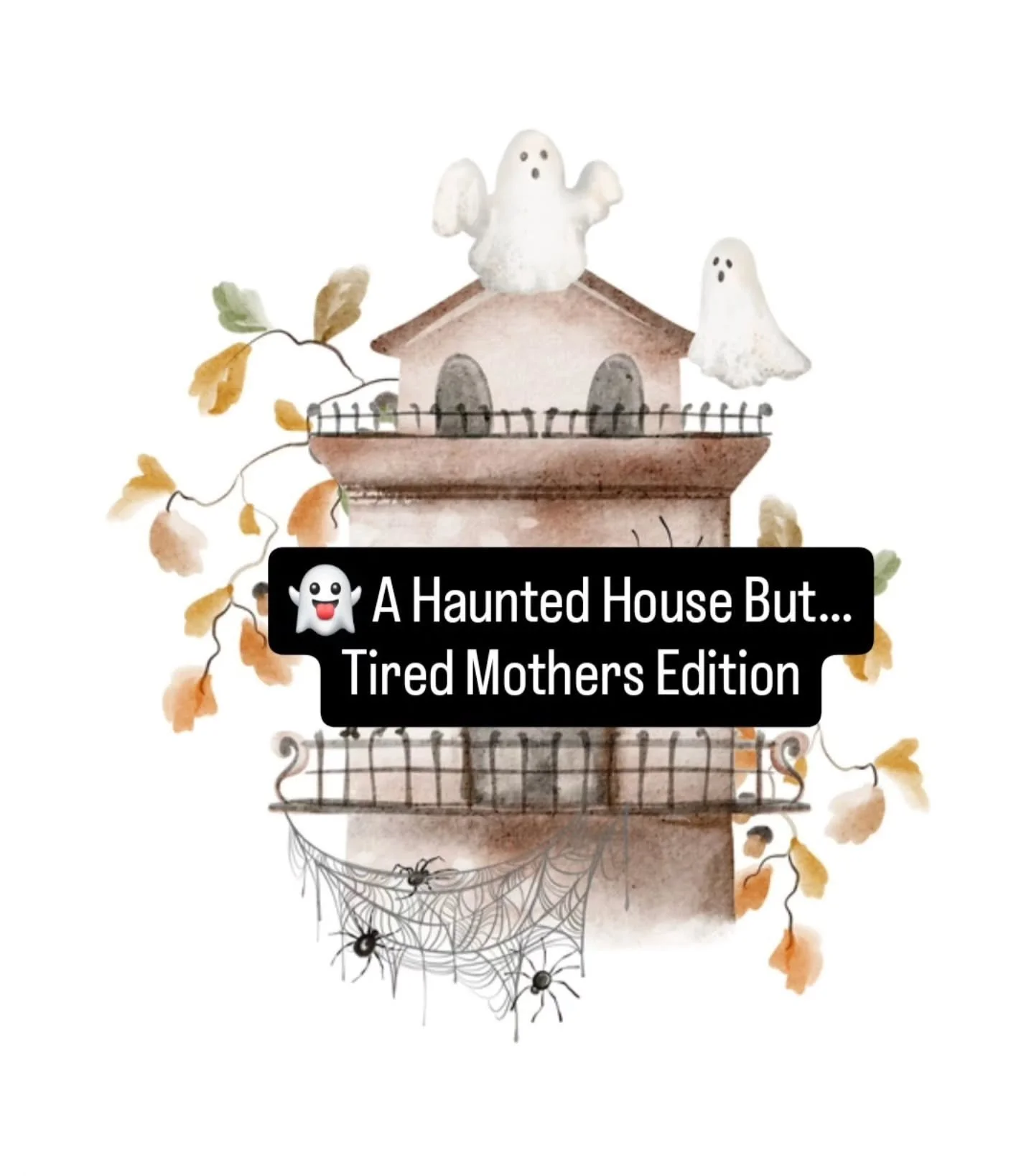 You&rsquo;re not haunted, you&rsquo;re just human 😊 Rest is not selfish. 🖤

Happy Halloween 🎃 

#ahauntedhousebut 
#maternalmentalhealth #parentandchildtherapy #playtherapyheals #playtherapist&nbsp; #socaltherapist #childtherapist #traumatherapist