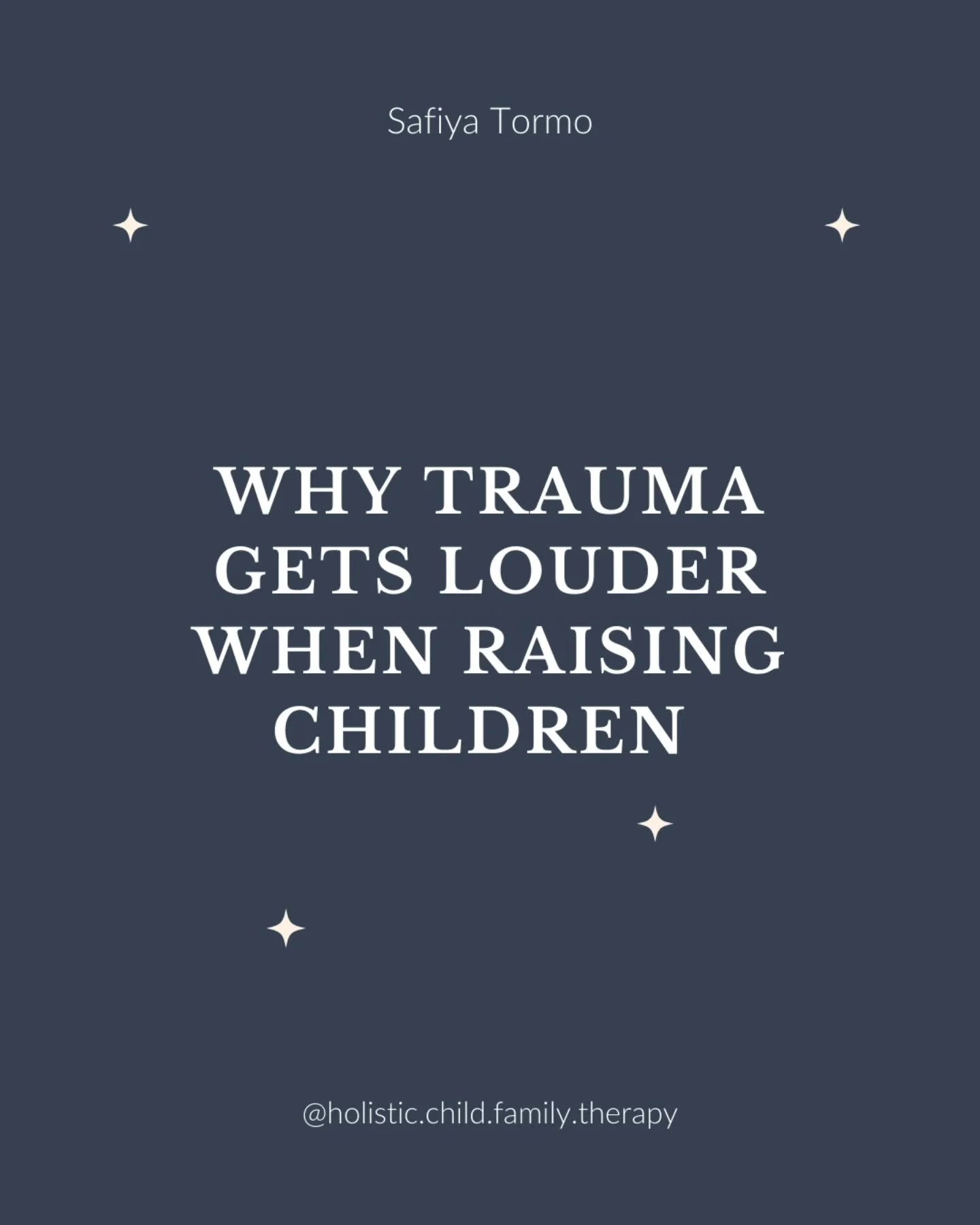 Parenting has a way of turning up the volume on  old wounds. 

Unmet needs, fears, and memories that you thought were behind you can often show up in our parenting 😞

However, these wounds point us in the areas that we need healing and care. They ar