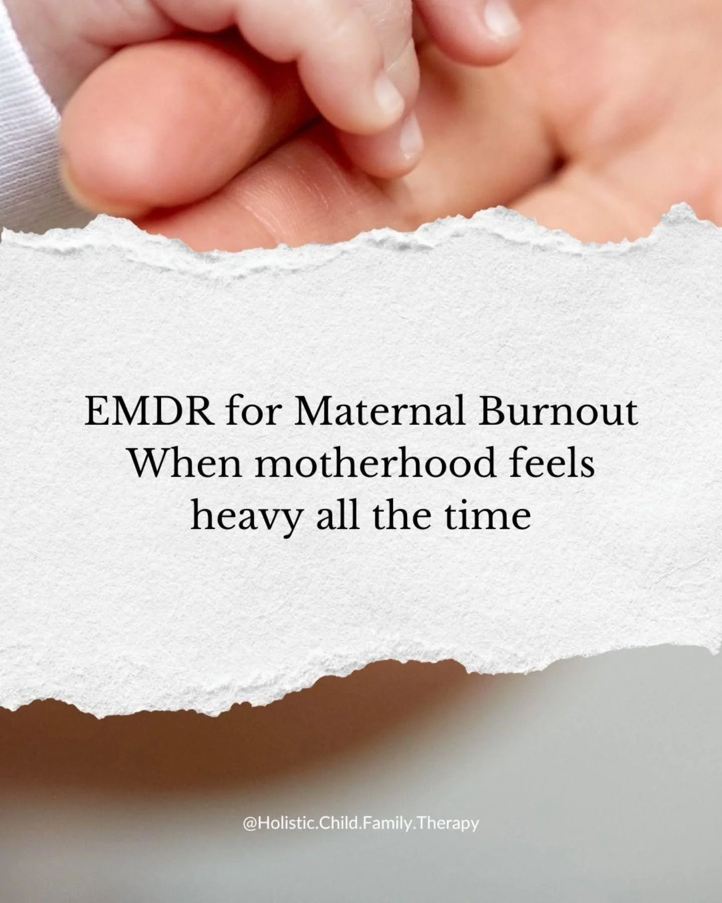Burnout is not proof you&rsquo;re doing it wrong.
It&rsquo;s a sign your nervous system needs support too. 🤍

Link in bio to learn more about EMDR for maternal mental health support ❤️ 

Interested in working together? I'm now offering EMDR through 