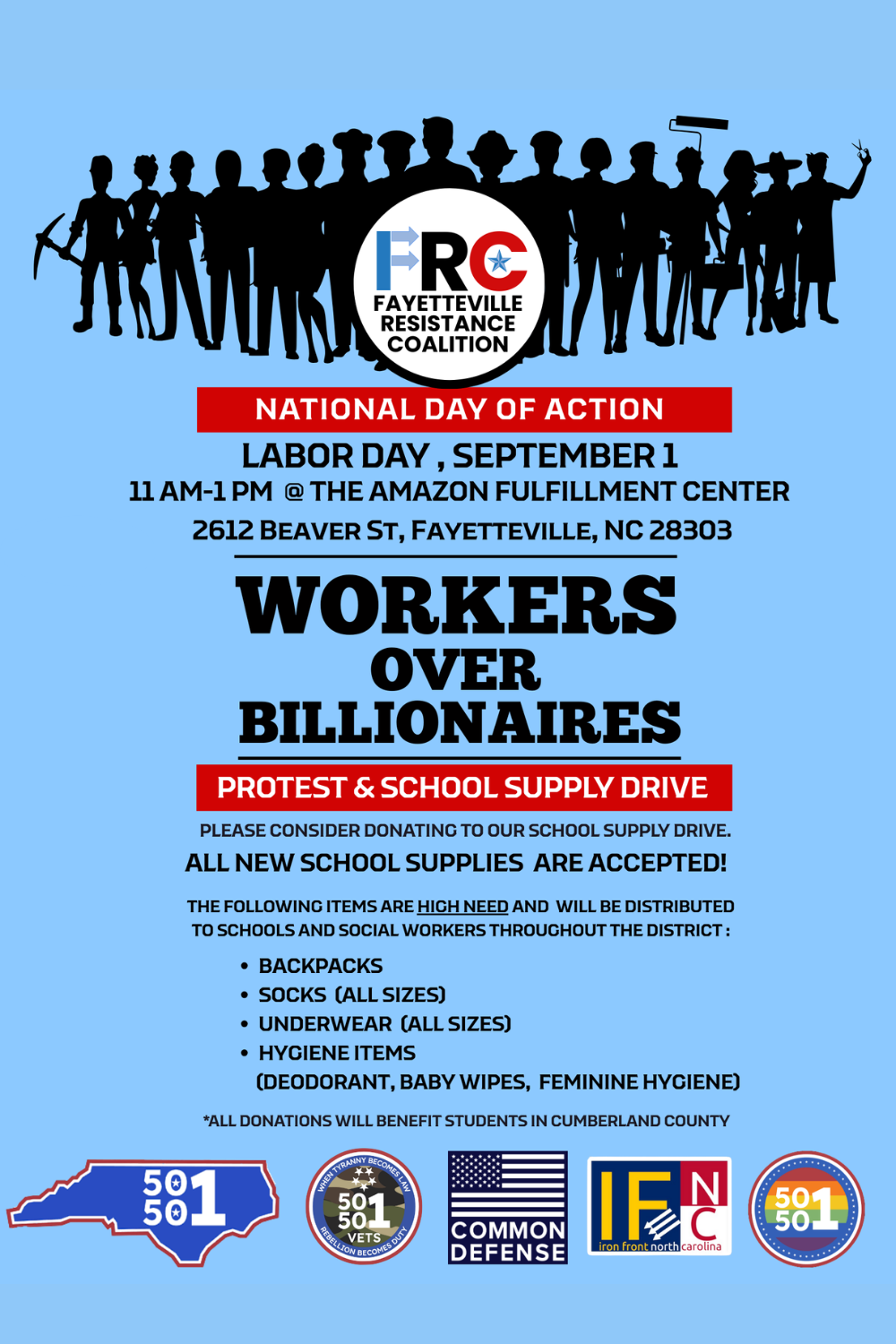 Workers Over Billionaires PROTEST