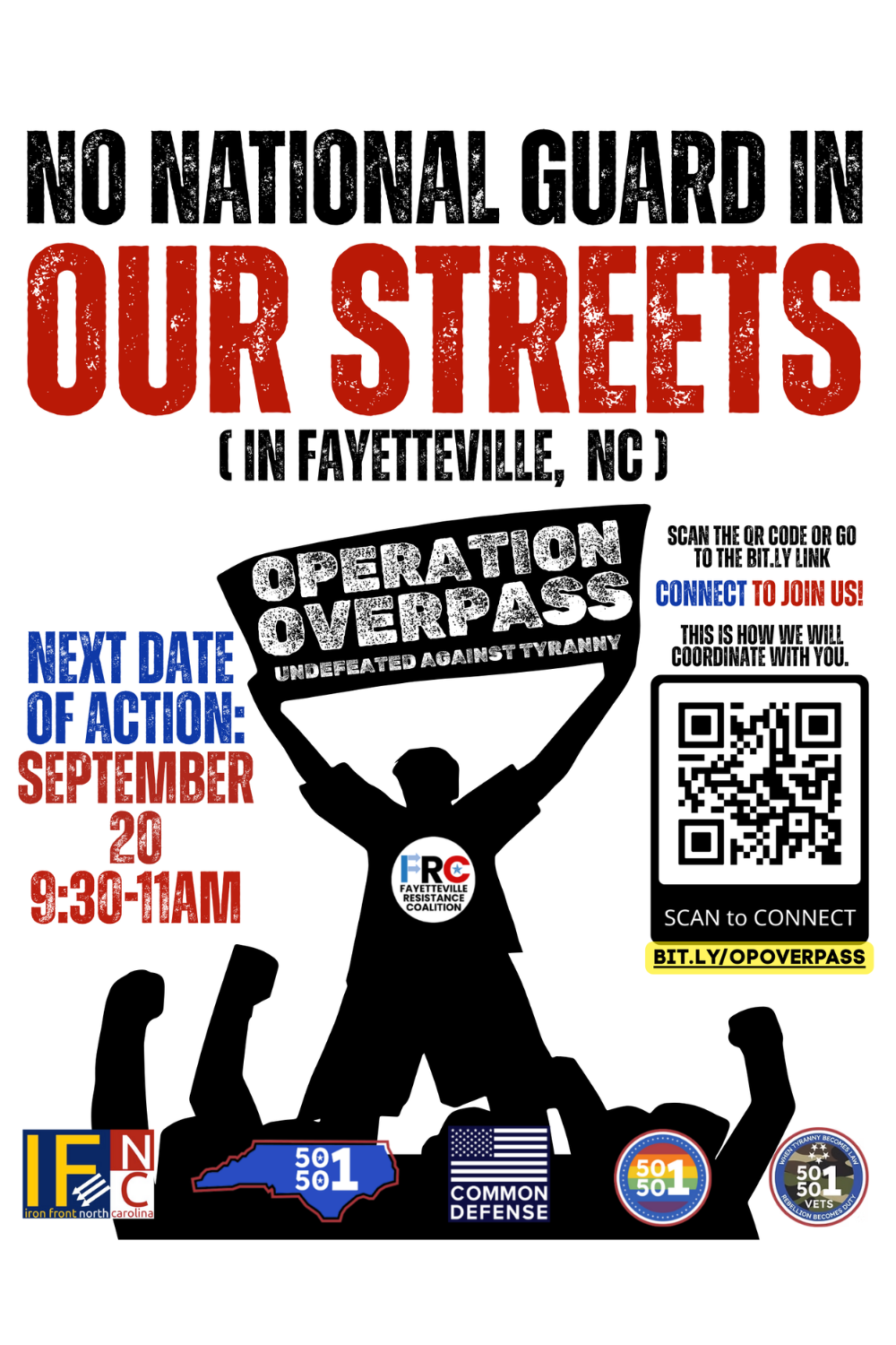 OPERATION OVERPASS : NO NATIONAL GUARD IN OUR STREETS