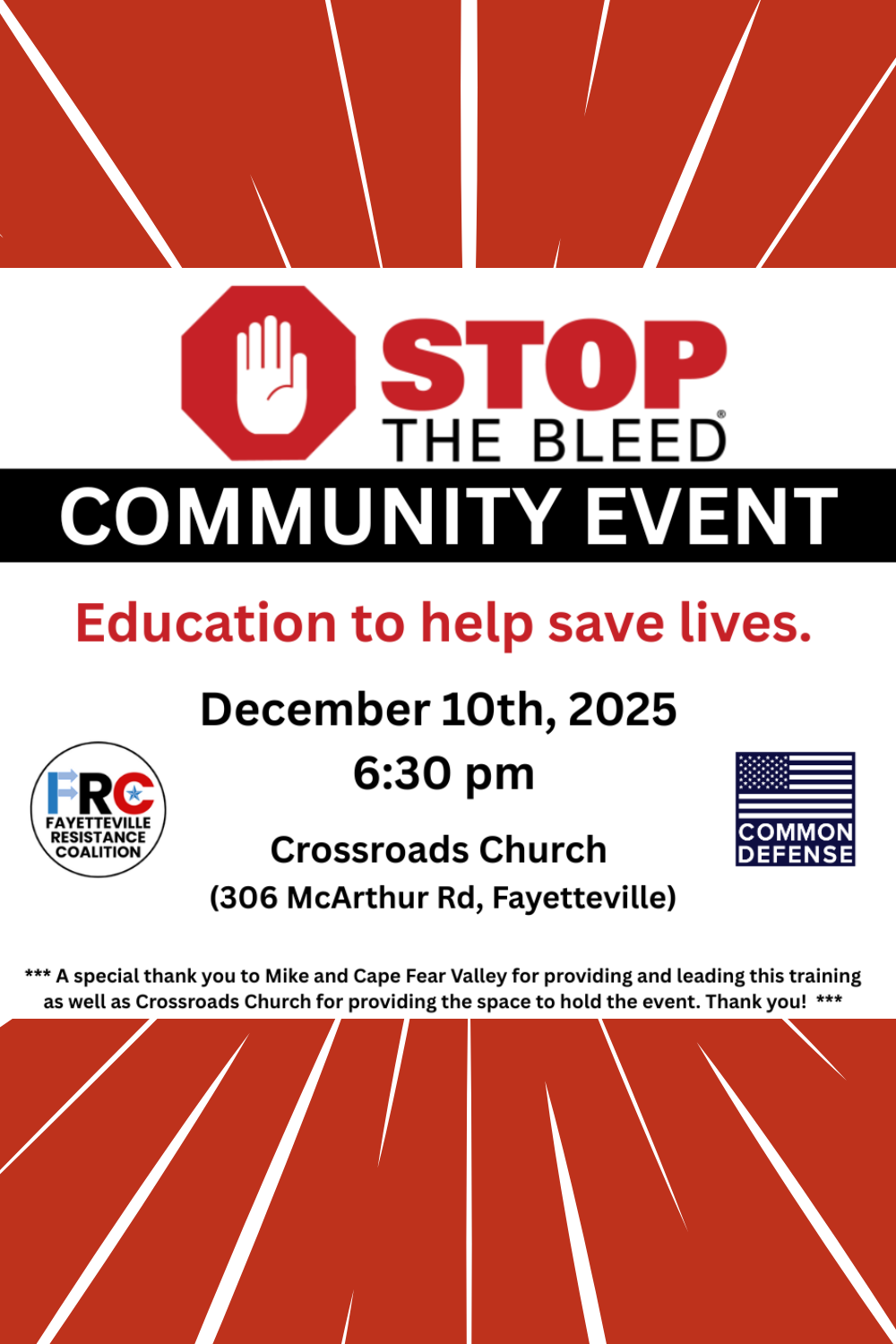 Stop the Bleed (Community Event)