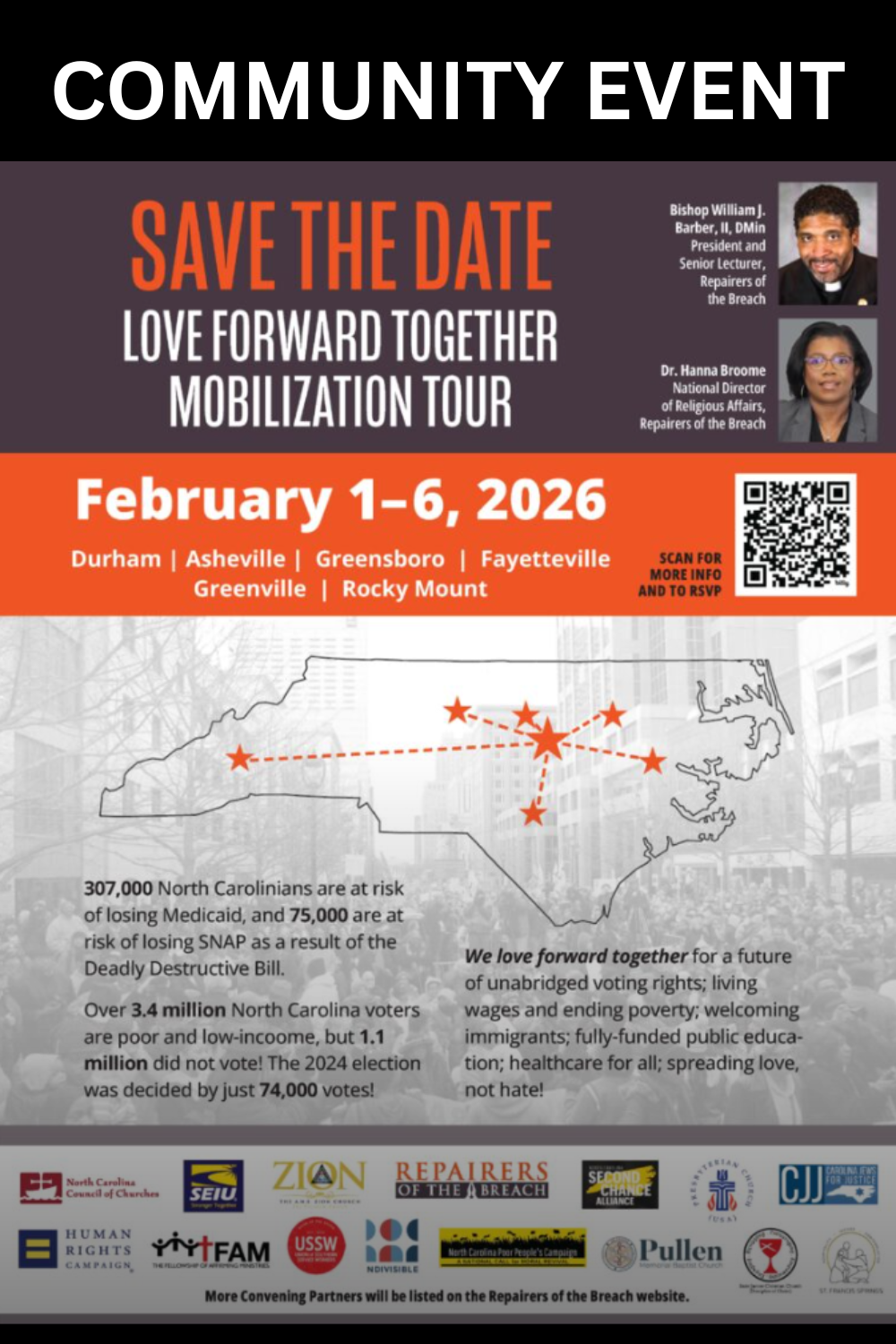 LOVE FORWARD TOGETHER - Mobilization Tour
