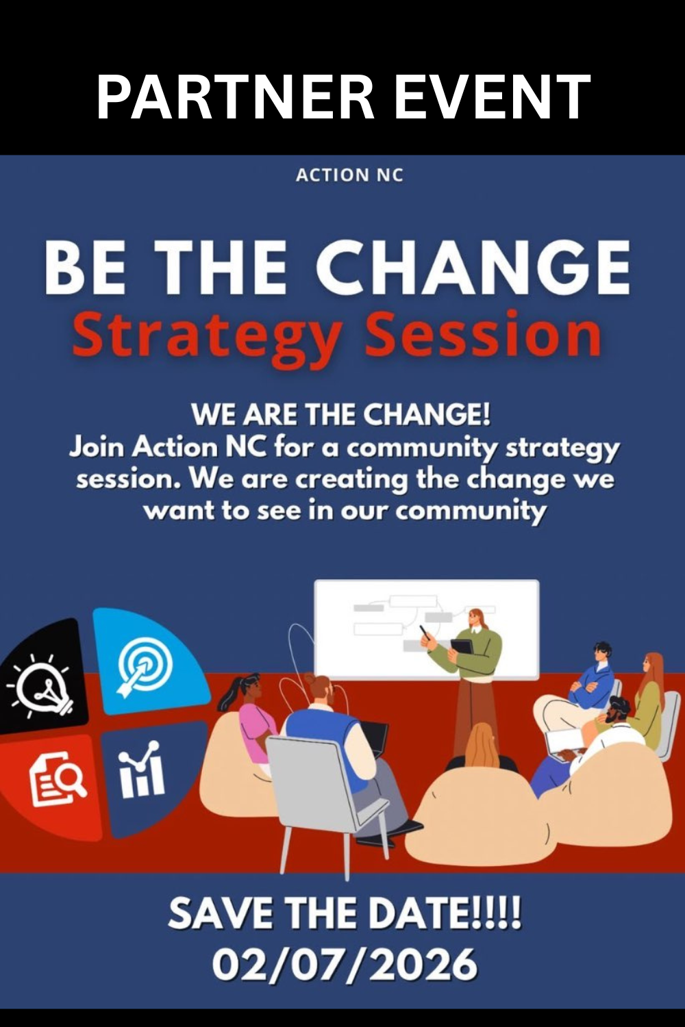 BE THE CHANGE Strategy Session (ActionNC)